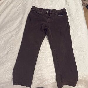 Abercrombieie & fitch brown Jean pant. Never worn.